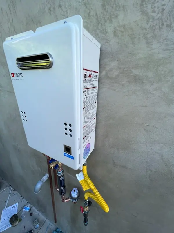 Tankless water heater installation for Milleville Beach homes